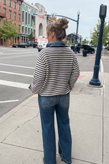 Brinley Striped Pullover