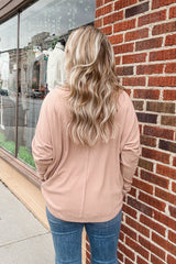 Korine Turtleneck Pullover - Mocha