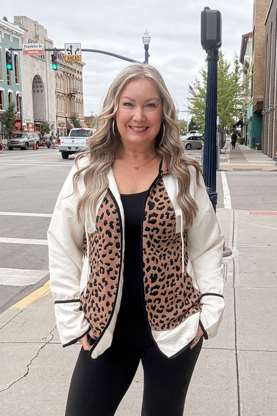 Kylee Leopard Jacket