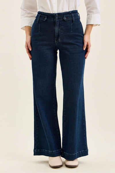 Judy Blue Lux Wide Leg Jean