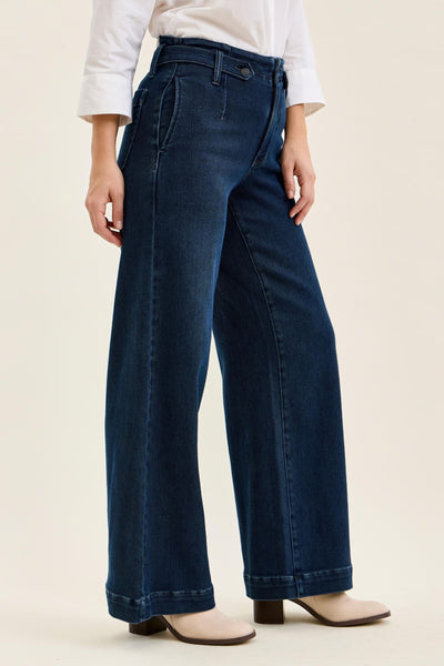Judy Blue Lux Wide Leg Jean