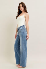 Judy Blue V Front Baggy Jean