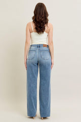 Judy Blue V Front Baggy Jean