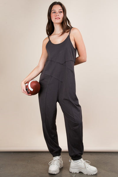 Paulina Romper - Charcoal