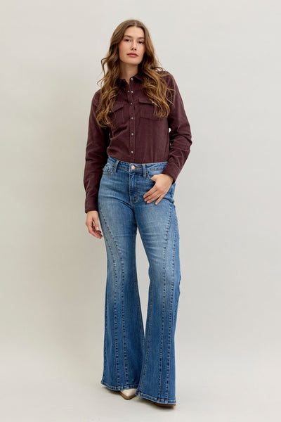Judy Blue Jaqueline Double Angular Seam Jeans