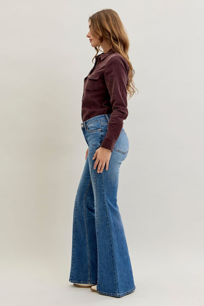 Judy Blue Jaqueline Double Angular Seam Jeans