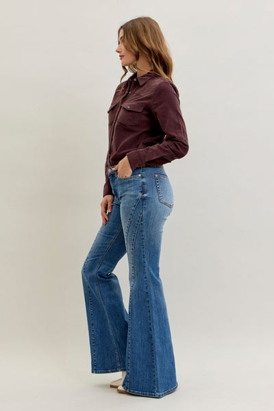 Judy Blue Jaqueline Double Angular Seam Jeans