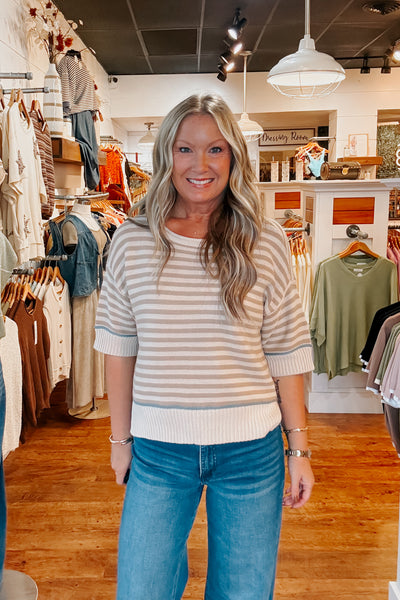 Bailey Striped Pullover
