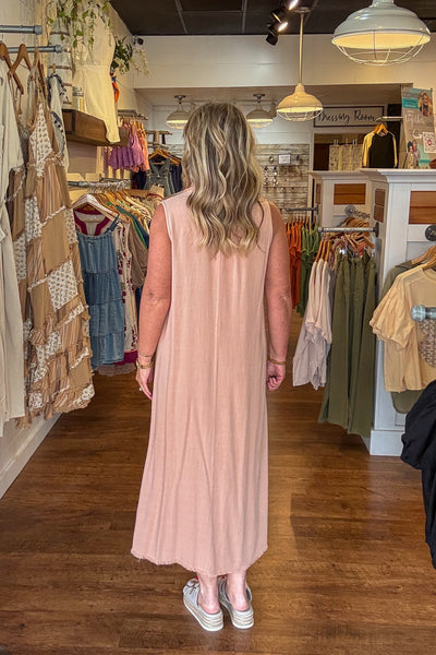 Celeste Maxi Dress - Blush
