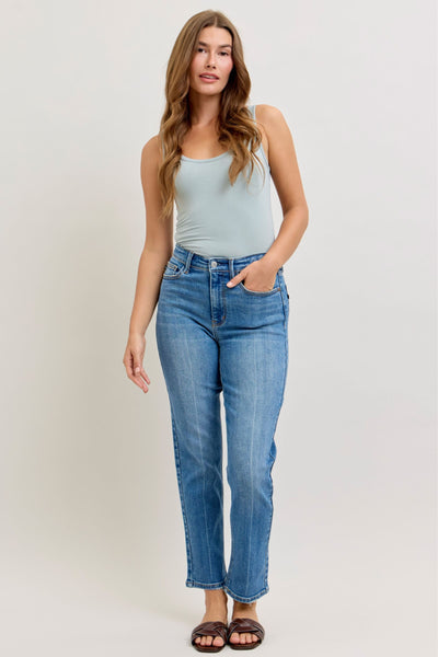 Judy Blue High Waist Ankle Straight Jean