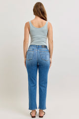 Judy Blue High Waist Ankle Straight Jean
