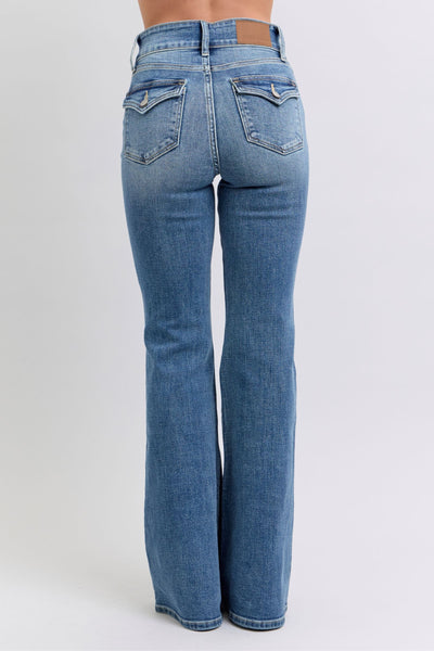 Judy Blue High Waist Flare With Pocket