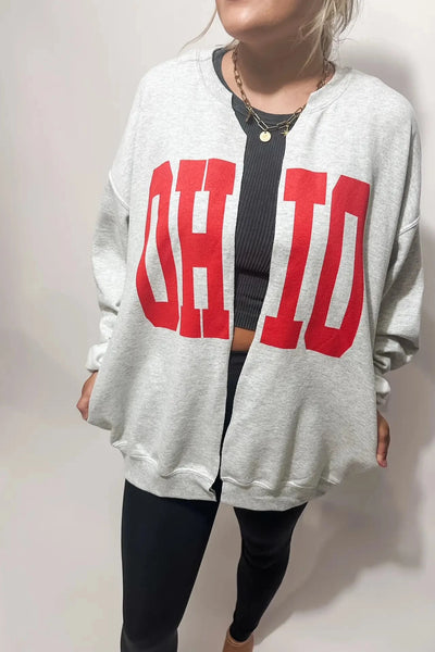 OHIO Split Sweatshirt