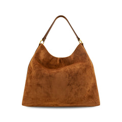 Sava Suede Tote Bag - Camel