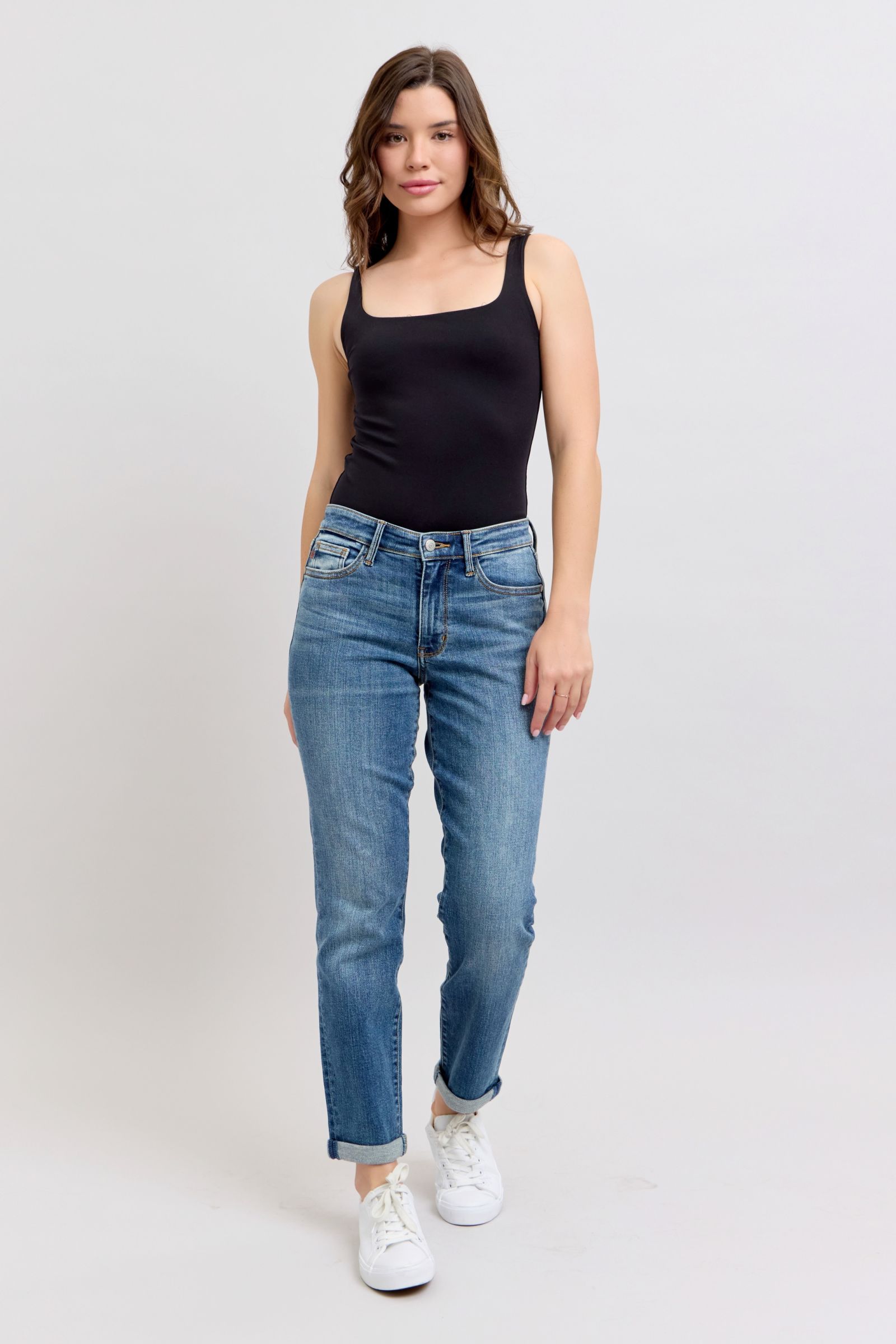 Judy Blue Vintage Wash Boyfriend Fit