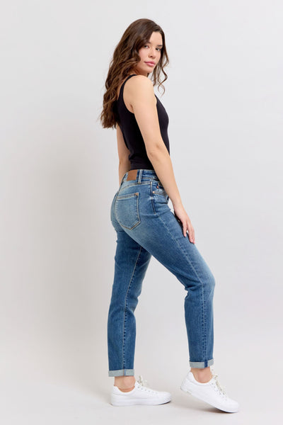 Judy Blue Vintage Wash Boyfriend Fit