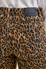 Judy Blue Jaqueline Leopard Print Jeans