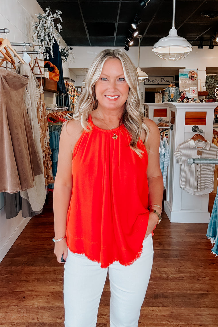 Savannah Halter Top