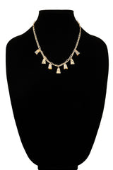 Genuine Leather and Tortoise Necklace