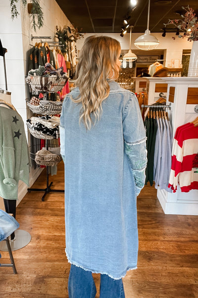 The Elodie Denim Duster