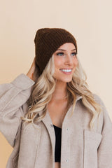 Vintage Distressed Knit Beanie