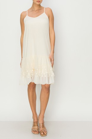 The Hattie  Dress Extender - Beige