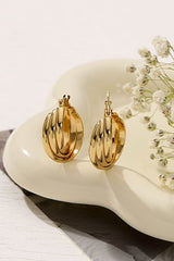Tripple Oval Hoops