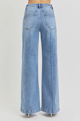 Risen Pintuck Detail Jeans