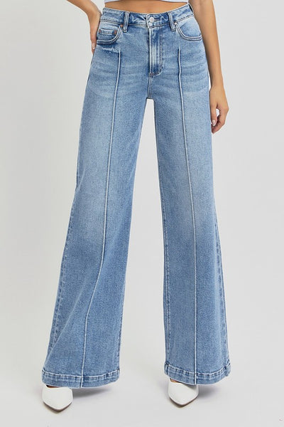 Risen Pintuck Detail Jeans