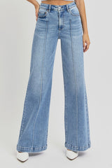 Risen Pintuck Detail Jeans