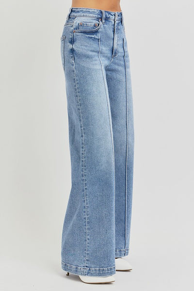 Risen Pintuck Detail Jeans