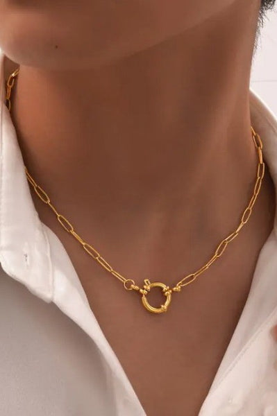 Circle Chain Necklace