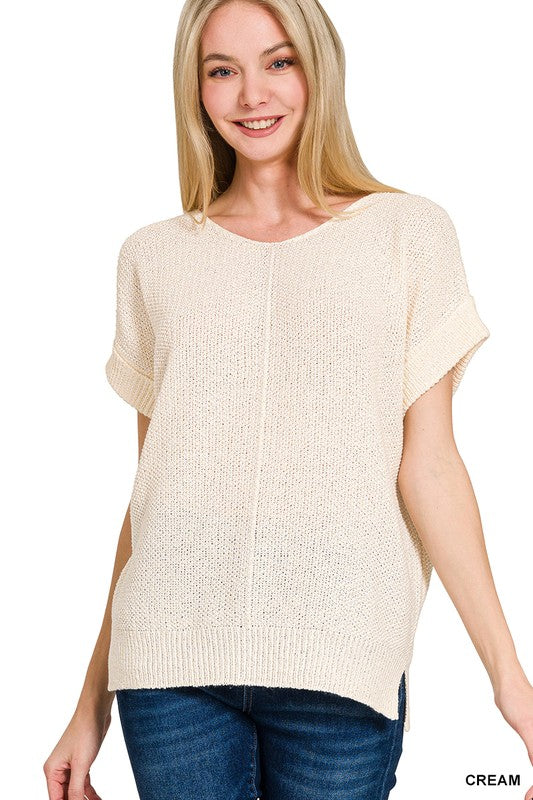 Audrey Pullover - Cream