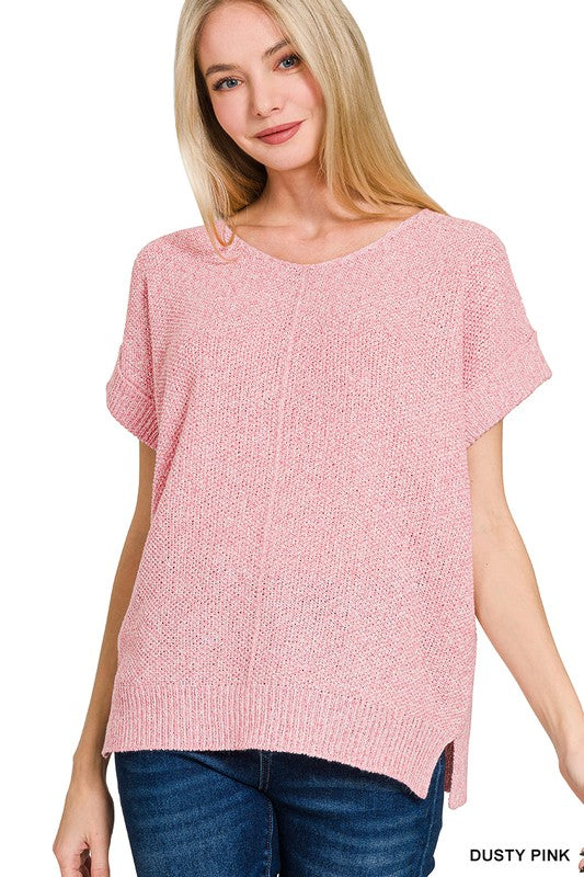 Audrey Pullover - Pink