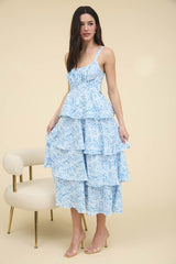 Lacey Ruffled Maxi Dress