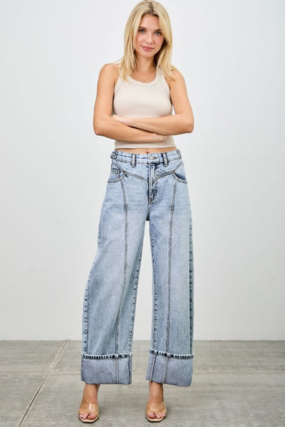 Sadie Barrel Jeans
