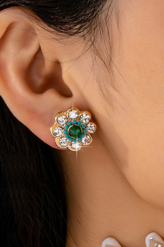 Flower Stud Earring