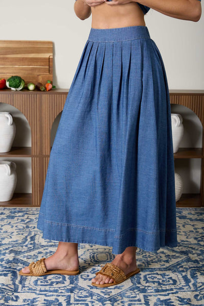 Kiley Denim Skirt