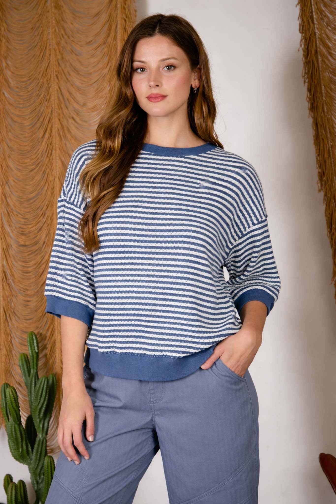 Hope Striped Pullover