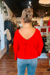 Madison Bow Sweater