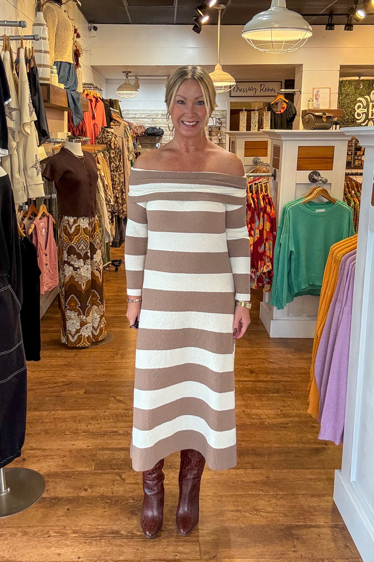 Clover Striped Dress