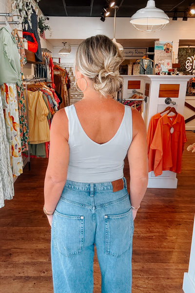 Reversible Tank - Grey