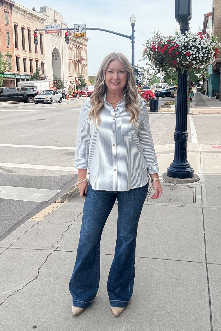 Judy Blue High Waist Trouser Flare