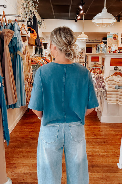 Star Pullover - Blue