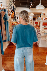 Star Pullover - Blue