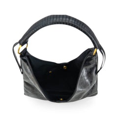 Soho Slouchy Fall Tote Bag - Black