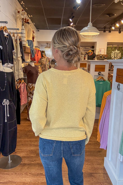 Alex Pullover - Yellow