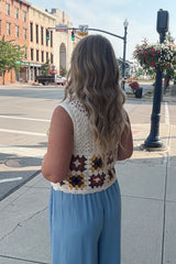 Elissa Granny Square Vest