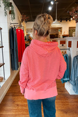 Paisley Striped Hoodie