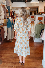 Lauren Floral Midi Dress